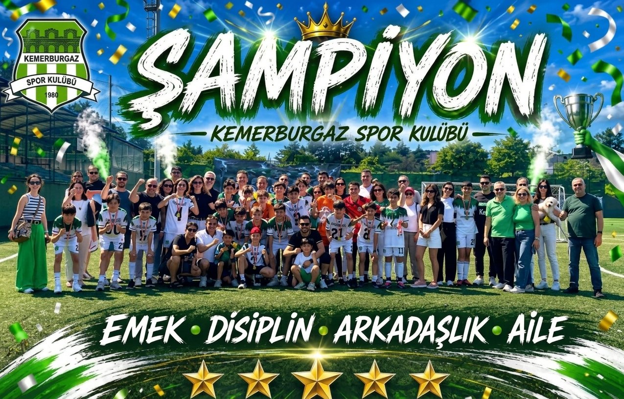Şampiyon KEMERBURGAZ!